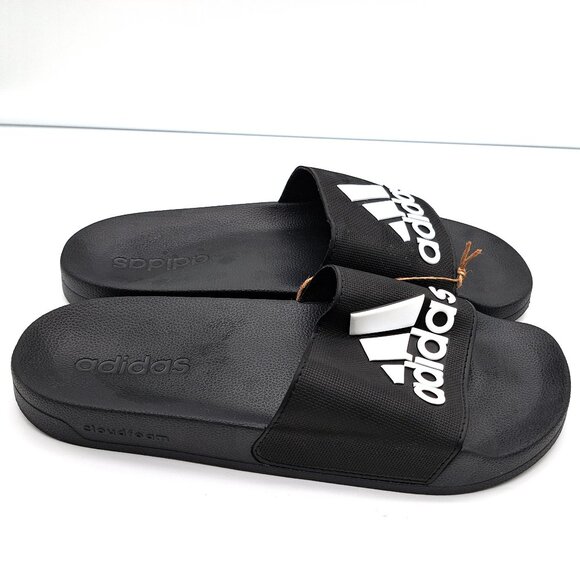 Adidas Mens Adilette Shower Sandal - Picture 3 of 12